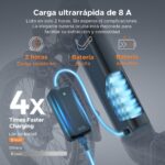ENGWE bicicleta eléctrica 20 pulgadas 250W batería 48V 13.5Ah sensor de par frenos hidráulicos eBike urbana adultos negro - Imagen 7