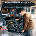 ENGWE bicicleta eléctrica 20 pulgadas 250W batería 48V 13.5Ah sensor de par frenos hidráulicos eBike urbana adultos negro - Imagen 2